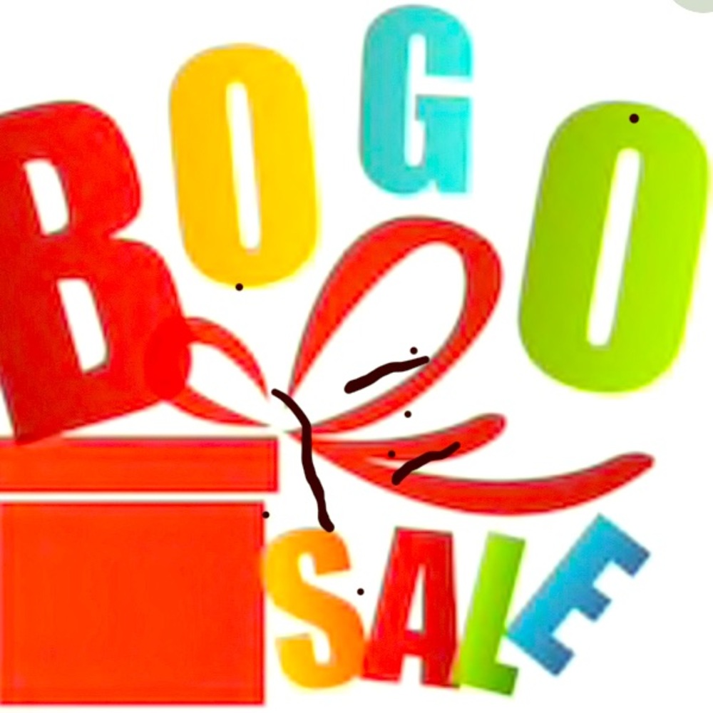 All items $25 or less are BOGO!!